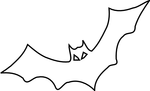 bat coloring pages 3