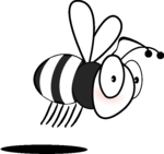 bee coloring pages 4