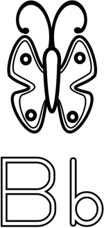 butterfly coloring pages