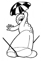 circus coloring pages 1