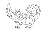 dragon coloring pages