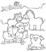 farm coloring pages