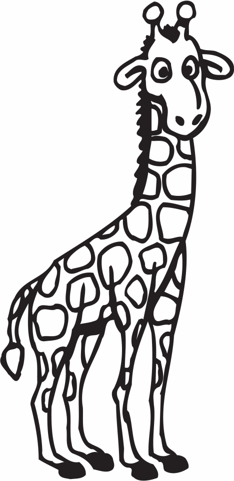 Giraffe Coloring Pages - 321 Coloring Pages