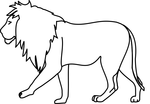 lion coloring pages