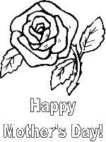 mothers day coloring pages 1