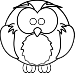 owl coloring pages 2