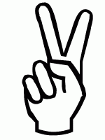 peace sign coloring pages 3
