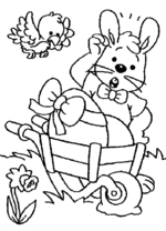 rabbit coloring pages 3