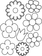roses coloring pages
