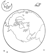 solar system coloring pages