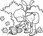 spring coloring pages