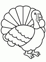 turkey coloring pages 4